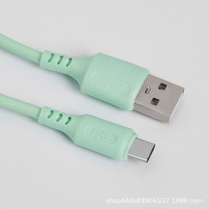 Siêu nhanh sạc 2A Macaron Cáp dữ liệu cho Apple cho Huawei <span class=keywords><strong>Android</strong></span> Micro-USB PVC Áo khoác nhà máy bán hàng trực tiếp tương thích - Product Image 2