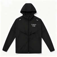 Veste de course pour hommes, coupe-vent, imperméable, vêtements de sport d'extérieur, vêtements de mode, logo personnalisé, fabricant et fournisseur en gros, nouveauté