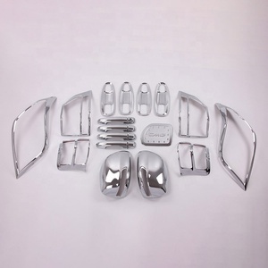 Accesorios Cromados para Automóviles WZXD, Juego Completo de 25 Piezas, Adhesivos para Carrocería, Kits de Cromo ABS para FJ150 2010 - Product Image 2