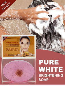 Ma thuật sáng xà phòng đu đủ bổ sung và sáng cơ thể chống nổi mụn, chống rạn da, chống lão hóa và tì vết xà phòng - Product Image 5