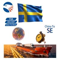 Expédition maritime vers la Suède Agent de transport de fret Service d'expédition porte à porte logistique