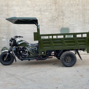 Triciclo de Carga con Motor Refrigerado por Aire y Combustible, con Capacidad de Descarga Automática para Cargas Pesadas, Superventas - Product Image 4