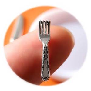 Venda imperdível kit de faca e colher de garfo kawaii, estatueta de casa de bonecas em miniatura, utensílios de mesa para decoração de cozinha, fornecedor - Product Image 2