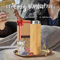 Bouteille isotherme avec infuseur à thé, conserve le thé chaud/froid pendant 12 heures, cadeau pour femme
