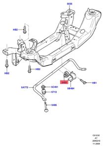 Bague de barre de stabilisation arrière 1345913 3M514A037GA 6M514A037AA BP4K28156C BP4K-28-156 pour Ford Focus <span class=keywords><strong>MAZDA</strong></span> 3 - Product Image 6