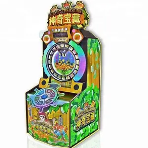 Máquina de juego de canje de boletos del Tesoro mágico que funciona con monedas de diversión de lotería interior de Venta caliente a la venta