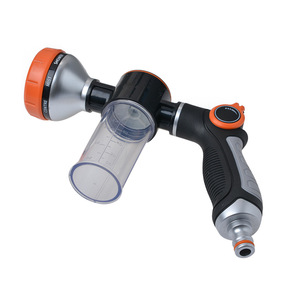 Pistola de agua de espuma con ocho funciones y pulsador de pulgar, con graduaciones y revestimiento de ABS para lavado de hogar y coche - Product Image 2