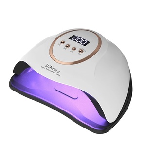 Séchoir à ongles LED portable pour manucure et pédicure avec lampe UV à séchage rapide et détection de mouvement, en plastique durable - Product Image 1