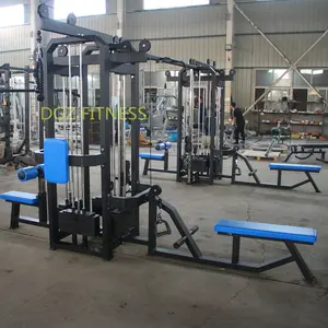 Dual Cable Crossover 8 Stack Multi Jungle Station Trainer multifunzionale Crossover Gym Machine