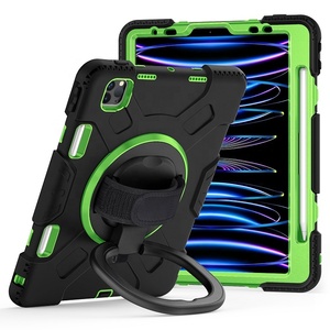 เคสไอแพดทนทานกันกระแทกสำหรับ <span class=keywords><strong>Apple</strong></span> Pro 11นิ้วเคสไอแพด3rd <span class=keywords><strong>Gen</strong></span> 2021พร้อมขาตั้ง - Product Image 1