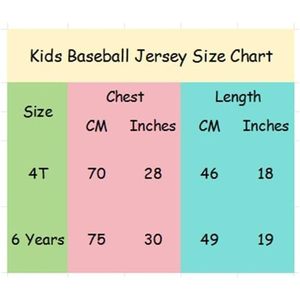 Kids Baseball Jersey Number 5 Striped <b>Button</b> Down Short Sleeve Breathable Unisex Child Apparel - Product Image 2