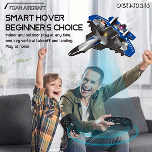 Mới nhất Quadcopter điều khiển từ xa RC bọt máy bay chiến đấu máy bay phản lực bay không người lái máy bay đồ chơi cho trẻ em - Product Image 3