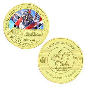 Offre Spéciale en Stock : Pièce Commémorative Autobot 40ème Anniversaire Anime, Médaille en Métal, Objets de Collection - Product Image 6