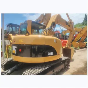 Mini escavadeira cat303 cat305 cat305.5 cat306 cat307 cat308 cat320 usado mini escavadeira com boa condição