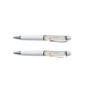 Bolígrafo de Plástico con Logotipo Personalizado, Punta de Bola Flotante con Líquido, Ancho de Escritura de 0.5 mm, Superventas - Product Image 2