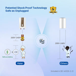 <span class=keywords><strong>Calentador</strong></span> de Agua Eléctrico Instantáneo sin Tanque de 3.5kw, Resistente al Agua IPX5, Caldera de Bajo <span class=keywords><strong>Precio</strong></span> para Ducha - Product Image 5