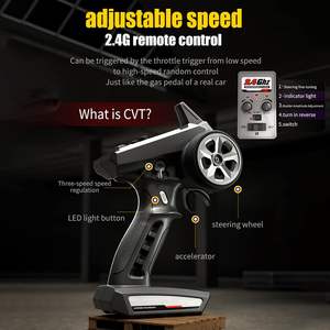 2,4 GHz Hochgeschwindigkeits 1/16 Off-Road RC-Rennwagen mit Motorbeleuchtung, 4WD-Kletterfahrzeug - Product Image 3