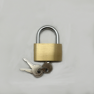 Candado de latón fino de 25mm con llave, candado pequeño para equipaje barato - Product Image 4