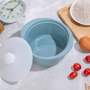 Pentola per zuppa in Silicone pieghevole con coperchio-fornello per spaghetti salvaspazio, cucina da campeggio essenziale, Design impilabile - Product Image 3