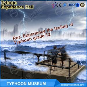 Parc à thème expérience de typhon équipement du <span class=keywords><strong>musée</strong></span> des sciences salle d'expérience de typhon - Product Image 5