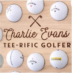 Support mural multifonctionnel en bois pour collection de clubs de golf, détachable, réglable, facile à nettoyer, organisateur de rangement pour la maison - Product Image 3