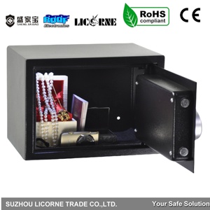 Licorne tốt nhất người bán kỹ thuật số an toàn hộp lưu trữ hàng đầu bàn Màn hình <span class=keywords><strong>LCD</strong></span> có thể đọc được với bên ngoài Ngăn pin - Product Image 3