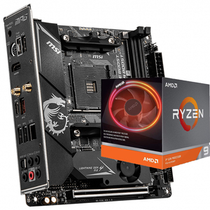 MSI MPG B550I GAMING EDGE MAX WIFI Suporte a Placa-Mãe Usado R7 3700X 3800X R9 3900X 3950X CPU Usado para Desktop - Product Image 3