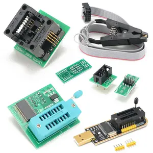 programmer burning socket complete set 24 25 series USB programming module + SOIC8 SOP8 test clip