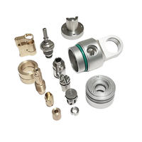 Pièces de quincaillerie de précision personnalisées en acier inoxydable et en aluminium usinées par CNC avec services de fil EDM et de brochage