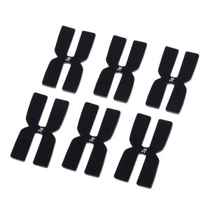 Set di 6 racchetta da Tennis bilancia ciabatte a forma di H accessori in Silicone nero - Product Image 4