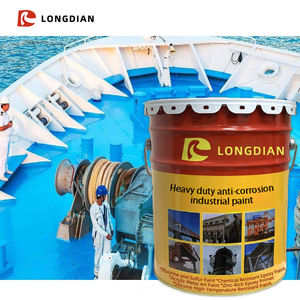 Excelente Pintura Marina Ecológica de Dos Componentes, Antióxido, Anticorrosión, Resina Epoxi Roja, Imprimación para Barcos, Revestimiento Líquido - Product Image 6