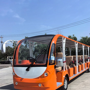 รถบัสไฟฟ้าท่องเที่ยวราคาประหยัด 14 ที่นั่ง 72v 5kw ระบบแอร์ ขับเคลื่อน 4 ล้อ สำหรับสนามกอล์ฟและนักท่องเที่ยว - Product Image 3
