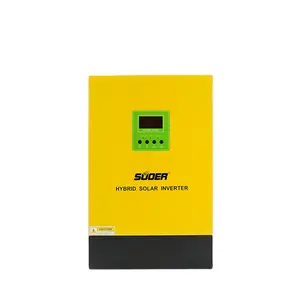 Suoer 5000W 48V DC〜230V ACMPPTシングル出力ソーラーオフグリッドソーラーパワーインバーター5kwハイブリッドインバーター