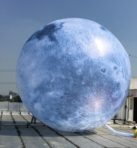 Tùy chỉnh LED chiếu sáng Inflatable Hành Tinh bóng bay Trái Đất mặt trăng sao mộc Saturn Uranus Neptune thủy ngân Venus cho Đảng trang trí - Product Image 5