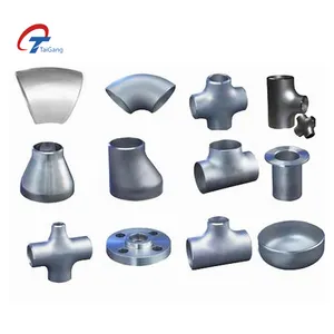 Factory Astm 304 304L 316 316L Stainless Steel Threaded Pipe Fitting Tubing Fittings Welded Weld Elbow