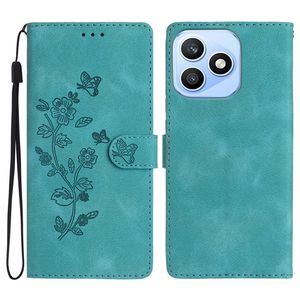 Étui portefeuille en cuir à motif floral pour <span class=keywords><strong>Huawei</strong></span> <span class=keywords><strong>P50</strong></span> <span class=keywords><strong>Pro</strong></span> P40 Lite P30 P20 P10 P Smart 2021 2020 Z Y7 2019 Prime Y5 2018 Y6 avec support rabattable - Product Image 2