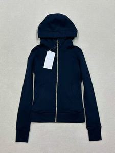 Giacca Yoga attillata sportiva dello stesso stile Lulu, maglione da <span class=keywords><strong>donna</strong></span> <span class=keywords><strong>con</strong></span> <span class=keywords><strong>cappuccio</strong></span> termico autunno/inverno nuovo arrivo - Product Image 2