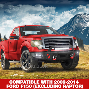 Parachoques Delantero de Alta Calidad para Camioneta F-150, Barra de Parachoques Delantero de Ancho Completo con Soporte para Cabrestante, Compatible con Camioneta Ford <span class=keywords><strong>F150</strong></span> 2009-2014 - Product Image 2