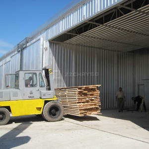 High Capacity Tunnel Type Wood Drying Kiln para Produção Contínua - Product Image 6