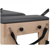 Reformer de Pilates Pink Maple con Media Torre para Uso Profesional en Estudios de Pilates y Entrenamiento Integral