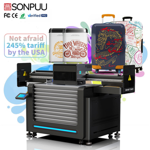 Sonpuu 9060 UV máy in 3D kết cấu Cmyk mực xp600 đầu nhãn hiệu cá nhân cho gỗ gốm 15y nhà máy trực tiếp 1Y bảo hành - Product Image 2