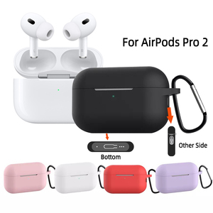 Untuk Airpods Pro 2 Casing Earphone Silikon Tahan Benturan Casing untuk Airpods Pro 2nd Generation - Product Image 2