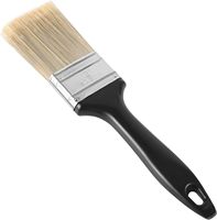 Pinceaux de peinture de 12 Ea 2 pouces, pinceau de maison en vrac avec manche en plastique traité, pinceaux bon marché pour la décoration murale