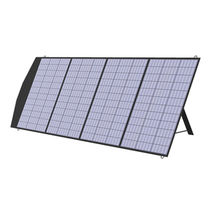 แผงโซลาร์เซลล์ Allpowers 200W 18V โพลีคริสตัลไลน์ 200W แบบพับได้ สำหรับตั้งแคมป์กลางแจ้ง โซลาร์เซลล์ PET - Product Image 1