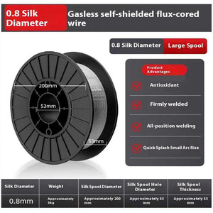 <span class=keywords><strong>Flux</strong></span> <span class=keywords><strong>cored</strong></span> gasless tự bảo vệ dây hàn E71T-11 MIG dây <span class=keywords><strong>0.8</strong></span>/1.0/1.2 mét - Product Image 4