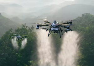 Variable Rate Technology T100 UAV Automatically Adjusts <b>Spray</b> <b>Volume</b> Based on Plant Density for Efficient Chemical Use - Product Image 5