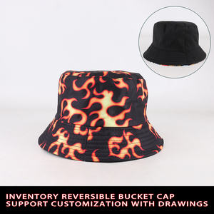2023 Có Thể Đảo Ngược Xô Mũ Bán Buôn Tùy Chỉnh Người Đàn Ông Và Phụ Nữ Đầy Đủ In Logo Ngư Dân Hat Cap - Product Image 4