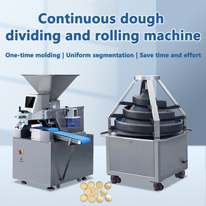 Machine automatique de division et de façonnage de la pâte à <span class=keywords><strong>pain</strong></span> pour hamburgers, machine de pesage et de découpe de la pâte à beignets - Product Image 2