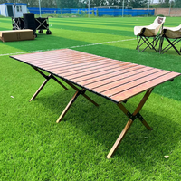 Ensemble table et chaises pliantes de camping en plein air imperméables en fer moderne à vendre pour parc et villa