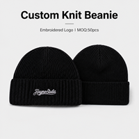 Gorro de Punto Personalizado de Alta Calidad, Gorro de Invierno Bordado, Gorro de Pescador Corto